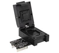 Yosoo Health Gear Adaptateur de Prise Burn in Socket PEI PES EMMC BGA100 pour RT809H 30000 Cycles 67F à 338F Programmation Hors Ligne pour Les Techniciens de Réparation Audio de Navigation Automobile