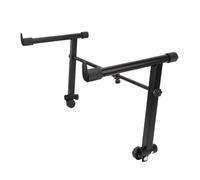 Yosoo Health Gear Adaptateur D'extension de Support de Piano électronique, Rehausseur à 2 Niveaux en Forme de L, Réglage de la Largeur de 42 à 75 Cm Uniquement pour Clavier à Tube Rond
