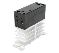 Yosoo Health Gear BERM Module de Relais Statique DC à DC ABS Alliage d'aluminium Entrée 3 à 32 V Sortie 5 à 220 V Boîtier Ignifuge 10 A pour Machines CNC de Contrôle de Moteur