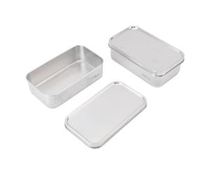 Yosoo Health Gear Boîte à Repas en Acier Inoxydable, Résistante aux | Récipient à repas pour les voyages de travail scolaire, stockage des aliments résistant à la chaleur, routine de nettoyage