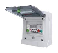 Yosoo Health Gear Boîte de Distribution Extérieure, Minuterie Numérique Programmable 32 A, Interrupteur de Contrôle du Temps électrique pour éclairage Public, Pompe de Piscine, Générateur,