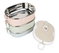 Yosoo Health Gear Boîtes à, Récipients à Déjeuner Chauds à Isolation Thermique, Nourriture Thermique isolé en Acier Inoxydable, Boîte à Lunch Chauffe-aliments Chauds Portables pour