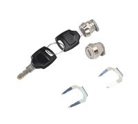 Yosoo Health Gear Bouchon de Noyau de Cylindre de Serrure de Coffre Supérieur de Moto, Jeu de 2 Clés avec Construction en Alliage d'aluminium, Système de Verrouillage sécurisé pour Bagages de
