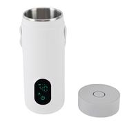 Yosoo Health Gear Bouilloire électrique de Voyage, Chaudière à Eau Chaude Portable Rechargeable par USB de 350 Ml, Petite Bouilloire à thé et à café sans Fil pour Voiture, Camping
