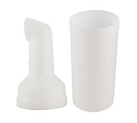 Yosoo Health Gear Bouteille de Sable Mat, Kit de Remplissage Universel pour Chariot avec Col incurvé pour Protection Contre la Pluie et Distribution, Installation sans Perçage, Compatible avec