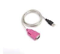Yosoo Health Gear Câble USB 2.0 vers RS232 Convertisseur de Câble de Port Série 1,5 M Connecteur Mâle DB9 Fil argenté 115,2 K Bps Plug and Play pour Scanner POS, Imprimante, PDA, Systèmes