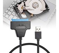 Yosoo Health Gear Câble USB 3.0 vers SSD, Ligne de Connexion de Disque Dur ABS pour Disques 2.0 de 2,5 Pouces, Câble de Transfert de Données Plug and Play pour Disque Dur SSD CD ROM Sous Mac