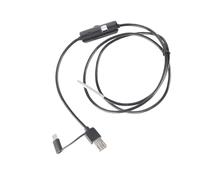 Yosoo Health Gear Caméra Endoscopique AN100-3.9 Endoscope D'inspection HD 3,9 Mm pour Utilisation de Téléphone Portable de Pipeline, Fil Flexible pour L'inspection de L'industrie Automobile et