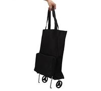 Yosoo Health Gear Cart D'achat Pliable Léger, Chariot Pliant avec Roues, Sacs D'épicerie Réutilisables, Roues de Sac de Voyage Chariot Pliable pour Les Picnichons de Service Portable de Grande