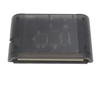 Yosoo Health Gear Carte de Jeu Rétro 3000 en 1 pour MD, Compatible avec Genesis Mega Drive Master System 32X, Comprend une Carte Mémoire TF de 8 Go (Noir transparent)