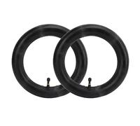 Yosoo Health Gear Chambres à Air 10 X 2,125, Chambre à Air en Caoutchouc Butyle pour Scooter électrique, Lot de 2 avec Tige de Valve Coudée en Cuivre et Cuillères à Pneu, Convient aux Pneus 10 X,0