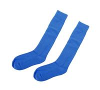 Yosoo Health Gear Chaussettes d'escrime en Coton, Bas Hauts, épais, élastiques, Respirants, 1 Paire avec Support de 3D, pour Jeunes Adultes, Hommes et Femmes, Match d'entraînement, Bleu (L)