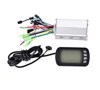 Yosoo Health Gear Contrôleur de Moteur sans balais contrôleur de Moteur 36V/48V 350W avec Panneau LCD Dispositif de Commande de Moteur sans balais de vélo électrique pour Scooter