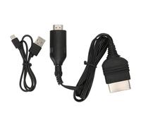 Yosoo Health Gear Convertisseur X Box vers HDMI pour X Box d'origine, Câble de Liaison HD 1080P/720P avec Configuration Plug and Play, Adaptateur HDMI pour Console Classique vers HDTV