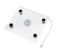 Yosoo Health Gear Cooler Laptop Cooling Pad, USB Powered Notebook Cooler Pad, PC Fan Cooler with LED RGB Lights for PS4/PS3/Laptop