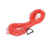 Yosoo Health Gear Corde de Mesure de Puits Profonds Corde de Mesure en Nylon 100 M Marquages clairs Résistant à l'usure Portable pour l'enquête Routière Ferroviaire, la Construction Technique et