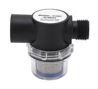 Yosoo Health Gear Crépine en Ligne NPT 1/2", Filtre à Filetage Femelle avec Tamis à Mailles de 50 à 100 pour Pipeline D'eau, de Pétrole et de Gaz