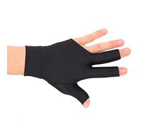 Yosoo Health Gear de Billard Main Gauche, à Trois Doigts pour Le Jeu de Billard/Snooker/carambole, de Queue de Billard en Spandex