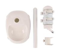 Yosoo Health Gear Distributeur d'eau Debout pour Animaux de Compagnie, Hauteur Réglable, Facile à Nettoyer, Conception Intelligente Favorise L'hydratation, Posture Confortable, Anti-basculement