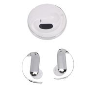 Yosoo Health Gear Écouteurs à Crochet d'oreille sans Fil Bluetooth 6.0 avec Traducteur de Langue avec Double Micro ENC 144 Langues Lecture 5H pour Les Réunions d'apprentissage Sportif et (White)