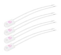 Yosoo Health Gear Fusible Thermique en Céramique, Protection de Température de Circuit électrique, Limiteur de Température, 4 Pièces
