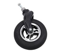 Yosoo Health Gear Gonflable en Caoutchouc de 7 Pouces avec Moyeu en Alliage d'aluminium, Support de Charge de 250 KPa, Bande de Roulement Antidérapante, Largeur de Pneu de 40 Mm pour Chariots à