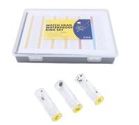 Yosoo Health Gear Kit de Couronne 960 PCS O Rings, 96 Tailles Joints en Caoutchouc pour Réparation de Montres, Anneaux de Joint pour Les Montres Mécaniques avec Boîte de Rangement