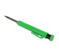 Yosoo Health Gear Kit de Crayons de Charpentier Solide, Crayon de Travail du Bois ABS avec Taille-crayon intégré et Capuchon sans Fente, Outil de Marquage Portable pour les Concepteurs de