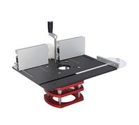 Yosoo Health Gear Kit de Levage de Routeur avec Plaque Supérieure, Base de Levage de Routeur pour le Travail du Bois, pour le Rainurage, la Coupe, le Chanfreinage, Utilisation sur le Dessus de Table