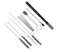 Yosoo Health Gear Kit de Nettoyage de Pistolet Pulvérisateur 19 Pièces, Brosse de Nettoyage de Pistolet Pulvérisateur de Peinture à Air comprimé, Brosses de Nettoyage pour Pistolets Pulvérisateurs,