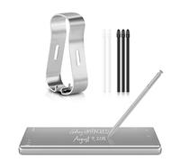 Yosoo Health Gear Kit de Pointes de Stylet Tactile Pointe, Stylus S Pen Tips, Lot de 5 Embouts de Rechange, Pointes de Remplacement pour for Note 8/9 Tab S3/4 - Noir