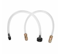 Yosoo Health Gear Kit de Purge de Direction Hydraulique, Tubes en Laiton | Ensemble de tuyaux de remplissage de pont et de barre, conception transparente à code couleur, recharge de liquide