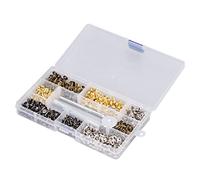Yosoo Health Gear Kit de Rivets en Cuir Ensemble de Rivets en Cuivre sans 240 Pièces Attaches Tubulaires à Double Capuchon avec 6mm 8mm 4 Couleurs et Outil de Fixation pour Sacs de Vêtements de