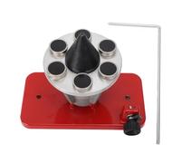 Yosoo Health Gear Lames de Montage Mural, équilibreur de Lames de Montage Mural Magnétique Rouge Remplace L'équilibrage Précis de la Construction Solide en Métal Compatible avec la Tondeuse à