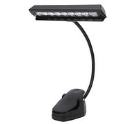 Yosoo Health Gear Lampe de Pupitre LED à Clipser, Alimentation USB et Pile AA, Lampe de Bureau, Lampe de Lecture, 2 Niveaux de luminosité, Lumière de Piano, Bras Lumineux Réglable pour Pianistes,