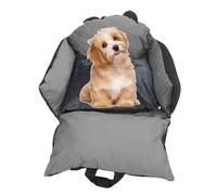 Yosoo Health Gear Lit pour Chien avec Coussin en Coton PP Doux, Lit de Voyage Lavable en Voiture pour Animaux de Compagnie, Multifonctionnel pour la Maison et Les Activités de Plein Air