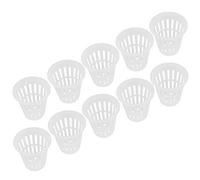 Yosoo Health Gear Lot de 10 Paniers Hydroponiques en Plastique, Pots de Culture pour Orchidées, Accessoires de Jardinage
