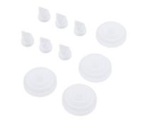 Yosoo Health Gear Lot de 10 Pièces de Tire-lait, 6 Valves à Bec de Canard en Silicone et 4 Membranes Empêchant le Reflux, Compatibles avec le Kit D'accessoires de Rechange Portables M5.