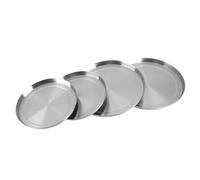 Yosoo Health Gear Lot de 4 Couvercles de Brûleur de Cuisinière en Acier