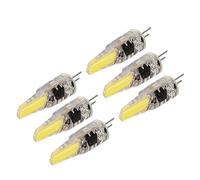 Yosoo Health Gear Lot de 6 Ampoules LED G4, 500 Lm COB 6 W, Lampe Blanche Chaude à économie D'énergie pour éclairage de Plafond, Mur, Table, 120 V, 220 V (Blanc froid)