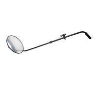 Yosoo Health Gear Miroir d'inspection Sous la Voiture, Miroir de sécurité Convexe en Acrylique avec Lumière LED, Poignée Télescopique à Angle Réglable de 12 Pouces, pour les Contrôles du