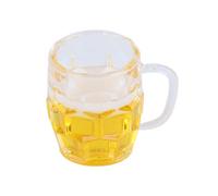 Yosoo Health Gear Modèle de Mini Tasses à Bière 20 Pièces, Modèle de Tasses à Bière de Simulation, Tasses à Bière en Résine Mignonnes pour Mini Accessoires D'artisanat de Bricolage