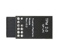 Yosoo Health Gear Module de sécurité TPM 2.0, Interface LPC 12 Broches, Chiffrement de Carte à Distance pour 11 Cartes, Composant Système Haute sécurité