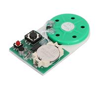 Yosoo Health Gear Module D'enregistrement de 25 Secondes, Puce Sonore de Contrôle pour Cartes de Vœux DIY, Lecture Audio à Piles, Support Adhésif pour Une Installation Facile