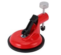 Yosoo Health Gear Niveleur de Carrelage à Ventouse, Base Sous Vide Robuste de 122 Mm avec Tige en Acier Inoxydable pour L'installation de Grands Carreaux et Dalles de Marbre, Outil de