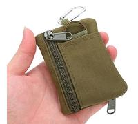Yosoo Health Gear Outdoor EDC Molle Pouch Wallet Mini Portable Key Card Case Bag Porte-Monnaie avec Taille Zipper Compact Pocket Multi Function Small Holster (Vert)