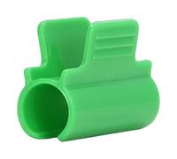 Yosoo Health Gear Paquet de 24 Pinces de Serre, Clips de Cerceau de Tunnel de Filet de Couverture de Rangée à Tête Unique, Clip de Tige de Filet D'ombrage de Cadre en Plastique pour Fixer la (19mm)