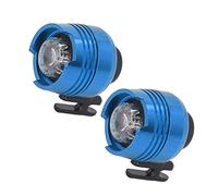 Yosoo Health Gear Phares pour Chaussures, Lampe Main Libre, Lumière pour Chaussures, 2 Pièces Lampe De Poche Sabots Chaussures Phare, Pince sur Sabot Phares Lumières Lampes (Bleu)