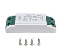 Yosoo Health Gear Pilote LED 24V DC 0,75A 18W, Transformateur de Courant Constant pour les Lumières de la Bande LED, Alimentation de Fonctionnement Silencieuse