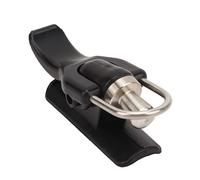 Yosoo Health Gear Pince de Canne à Pêche Marine Noire avec Déclencheur de Lancer de Pêche en Mer, Aide au Déclenchement de Pêche au Surf au, Bouton de Pouce Bionique à